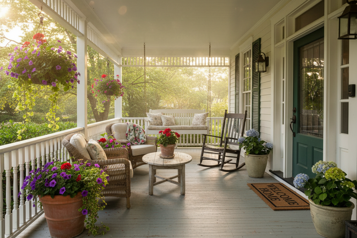 Front porch 